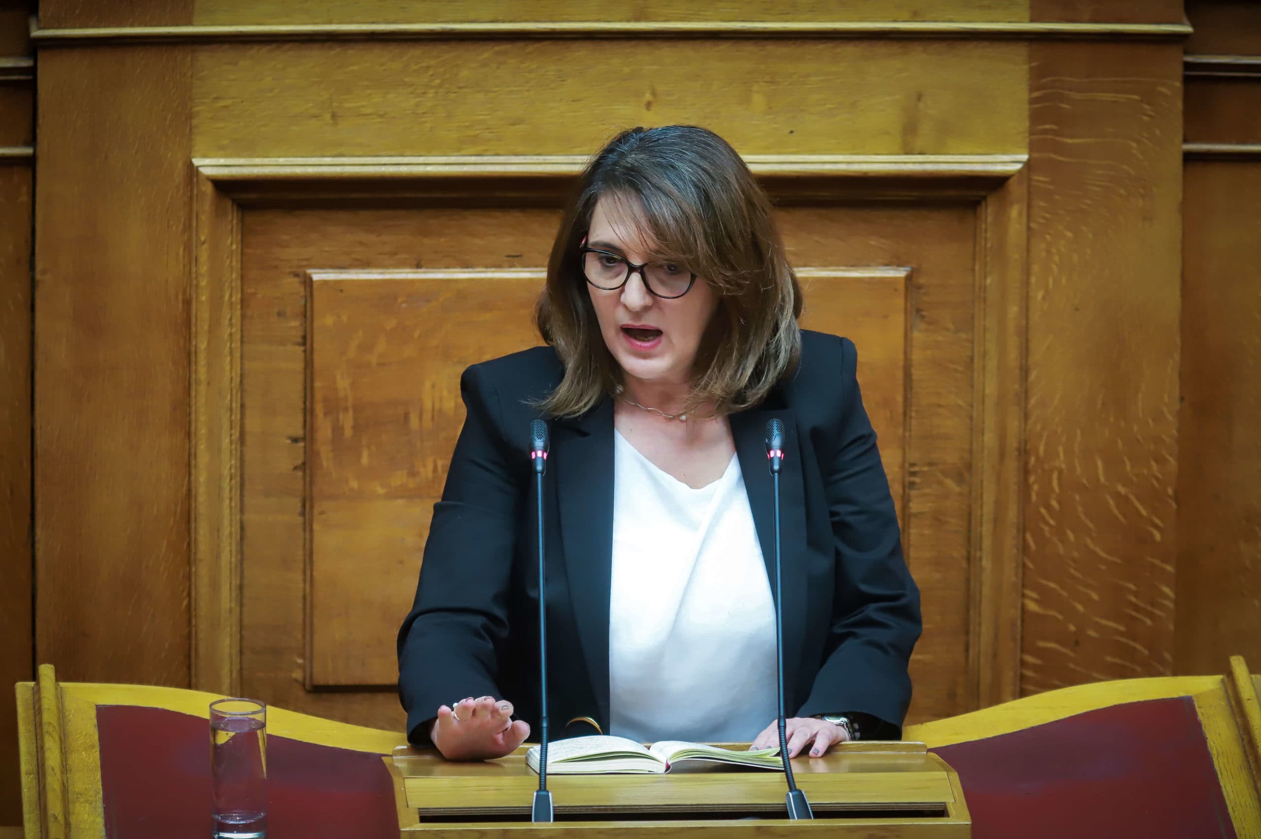 Ομιλία Ολυμπίας Τελιγιορίδου στη Διαρκή Επιτροπή Παραγωγής και Εμπορίου