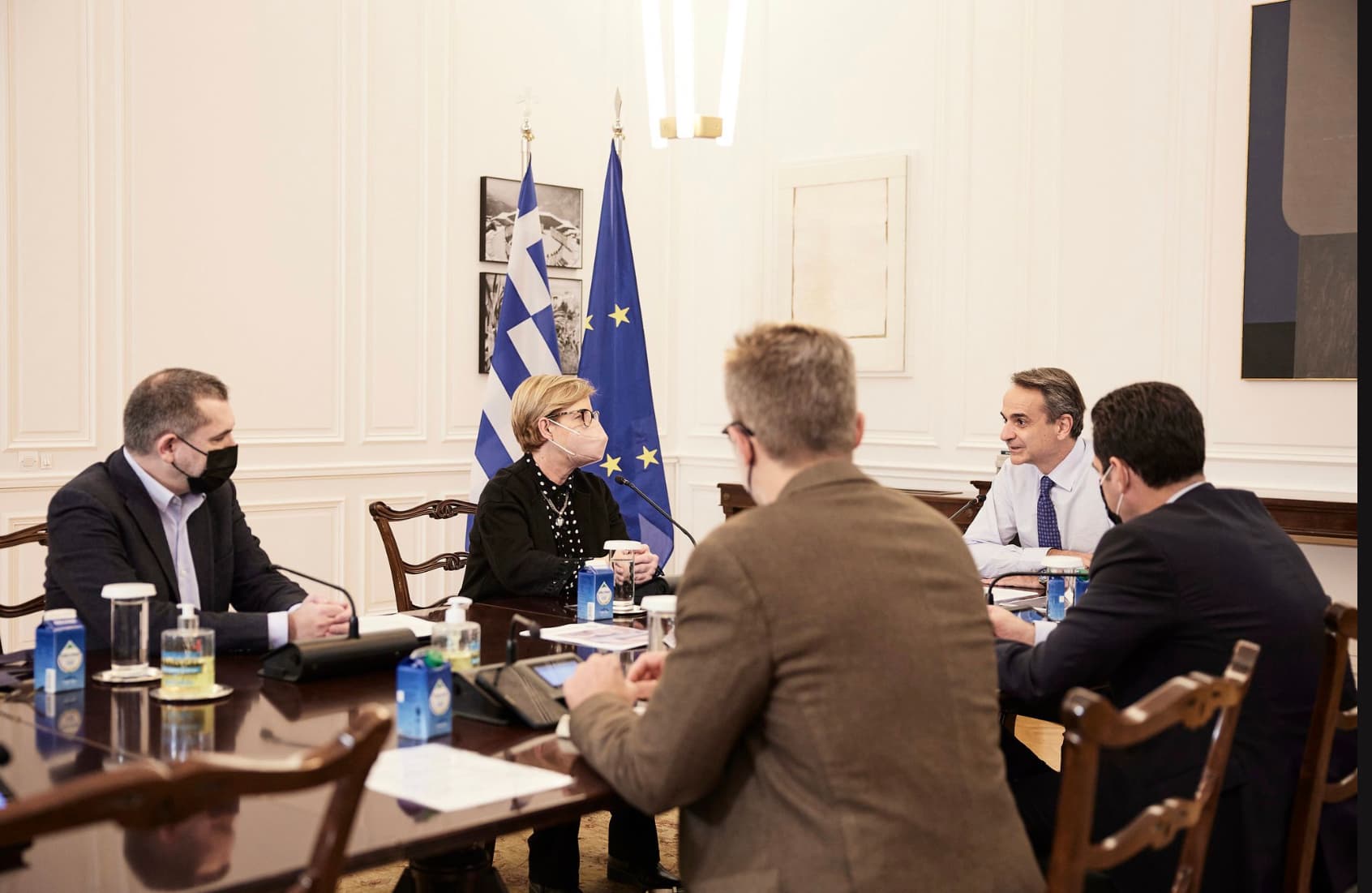 Συνάντηση του Πρωθυπουργού με την Ένωση Ασθενών Ελλάδας, με αφορμή την Παγκόσμια Ημέρα κατά του AIDS