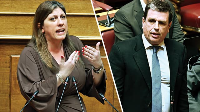 Κόντρα Κωνσταντοπούλου Καιρίδη στη Βουλή Ολομέλεια