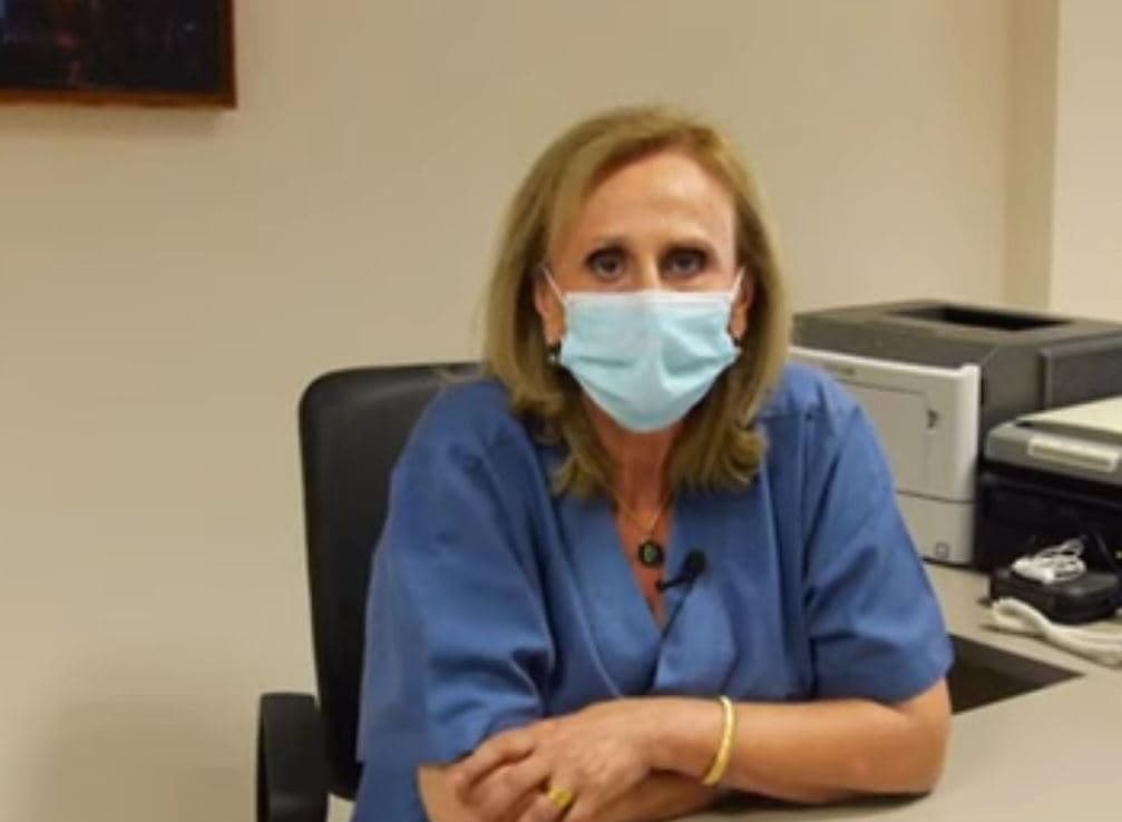 Διευθύντρια της Α' ΜΕΘ του νοσοκομείου