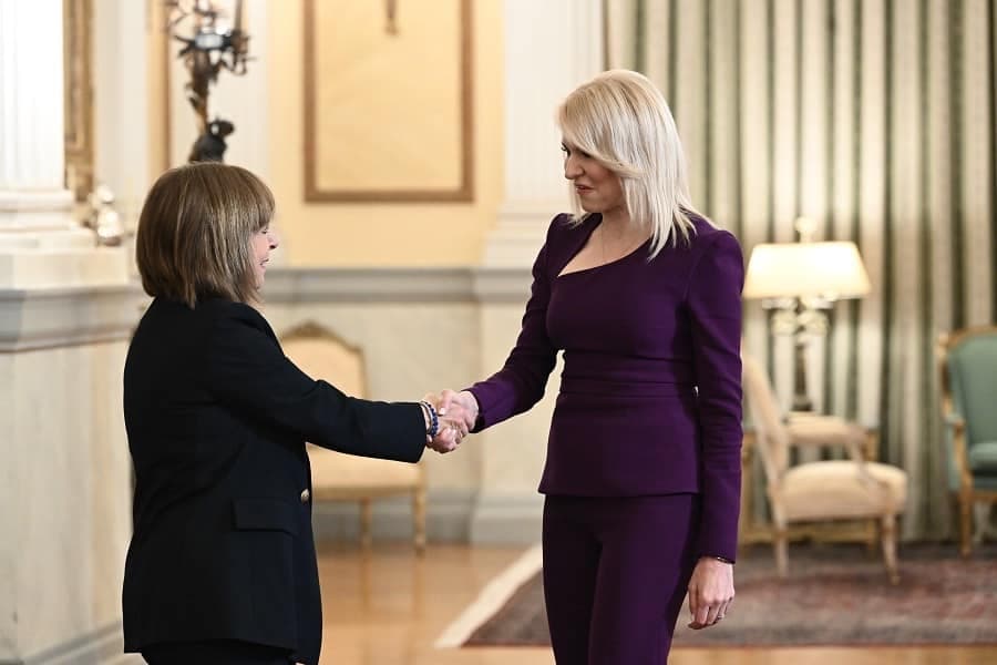 Θεοδώρα Τζάκρη : Σήμερα στο Προεδρικό Μέγαρο...