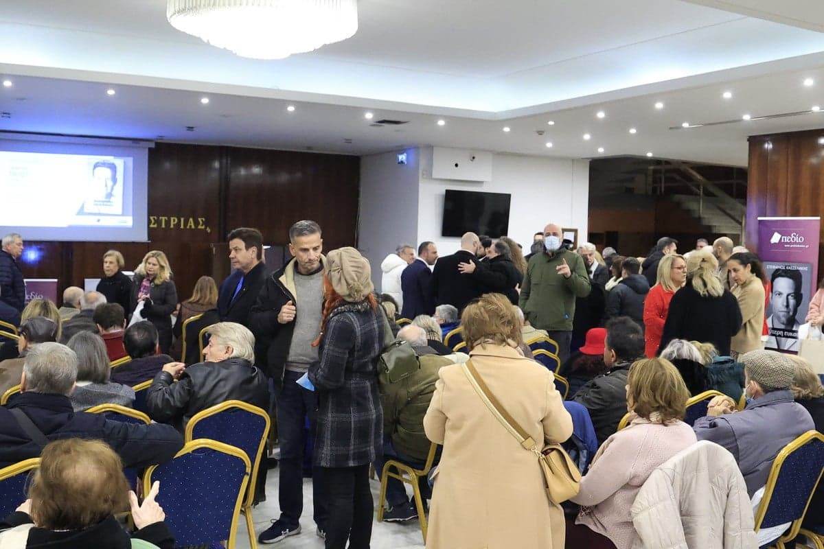 Η παρουσίαση του βιβλίου «Δεύτερη Ευκαιρία» του Στέφανου Κασσελάκη