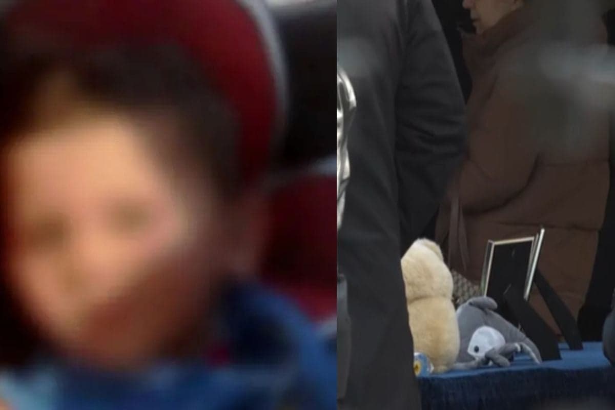 Η κηδεία του 3χρονου Άγγελου στο Ηράκλειο