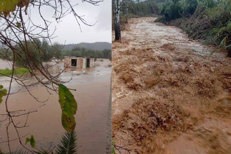 Χτυπάει η κακοκαιρία Byron: 112 στη Μάνη - Αποκλεισμένα χωριά στο Γύθειο, προβλήματα σε Ζάκυνθο, Κρήτη