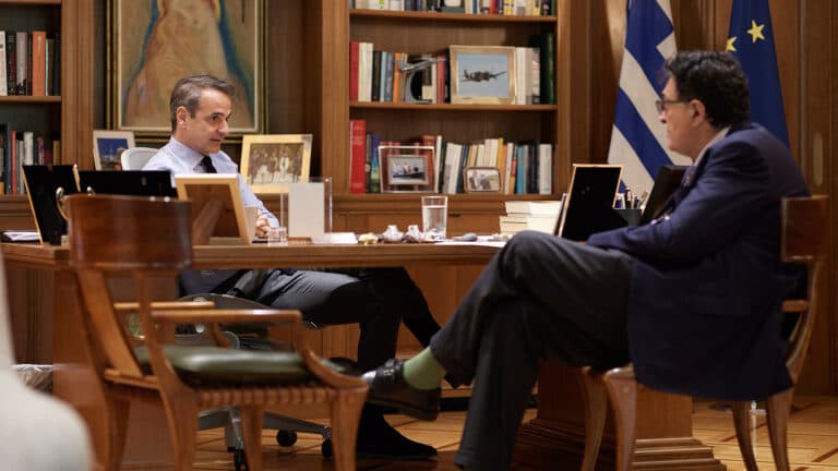 Τη Δευτέρα η συνέντευξη Μητσοτάκη στον Παπαχελά