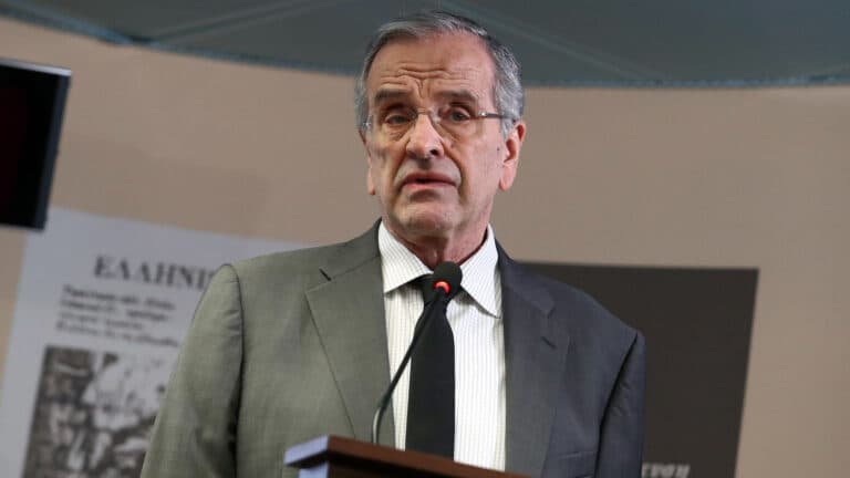 Σαμαράς: Η Καλαμάτα τιμά έναν φίλο, τον Κώστα Καραμανλή