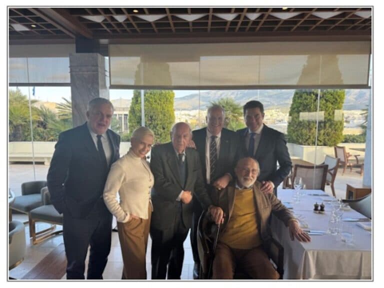 Γεύμα στη «Μεγάλη Βρετάνια» για τα 92 χρόνια του Αλέξανδρου Λυκουρέζου