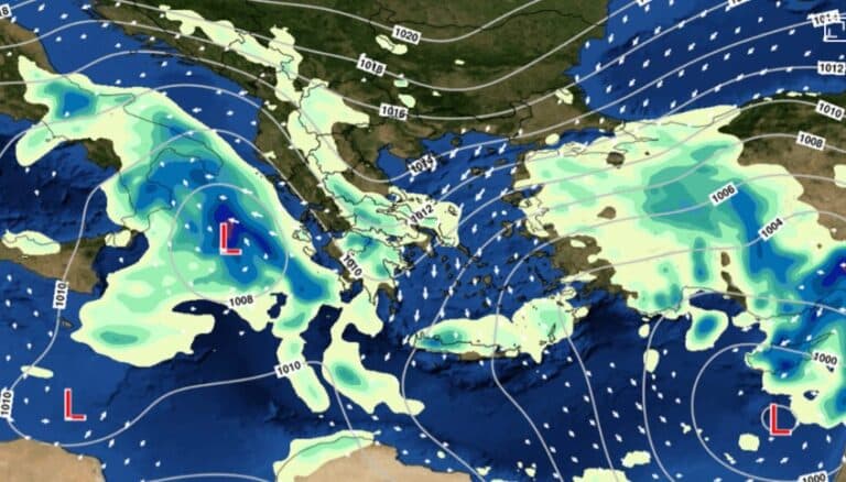 Κακοκαιρία με πολλή βροχή: Πού θα χτυπήσει – Νέα πρόγνωση