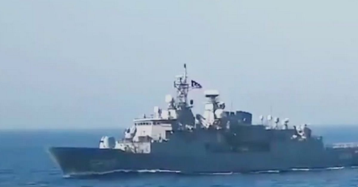 Αποχωρεί το τουρκικό σκάφος που συγκρούστηκε με την φρεγάτα "Λήμνος"