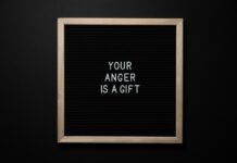 your anger is a gift