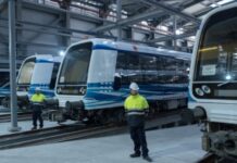 συρμοί μέτρο Θεσσαλονίκης