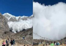 Συγκλονιστικό βίντεο χιονοστιβάδας στο Νεπάλ