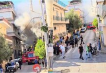 Φωτιά σε διαμέρισμα στον Άγιο Δημήτριο: Εκτεταμένες φθορές σε διαμέρισμα