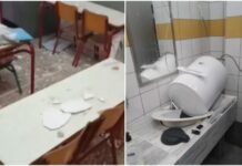 Υπό κατάρρευση σχολεία στην Ηγουμενίτσα: Στο ένα έπεσαν σοβάδες, στο άλλο… θερμοσίφωνας