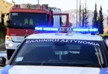 Σοκαριστικό τροχαίο στη Θεσσαλονίκη: Αυτοκίνητο προσέκρουσε σε κολόνα και τυλίχθηκε στις φλόγες