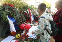 Εορτασμός της 52ης επετείου της εξέγερσης του Πολυτεχνείου