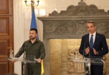 Έφτασε ο Βολοντίμιρ Ζελένσκι στην Αθήνα