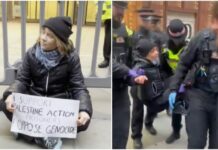 Συνελήφθη η Γκρέτα Τούνμπεργκ στο Λονδίνο σε διαδήλωση υπέρ των Παλαιστινίων