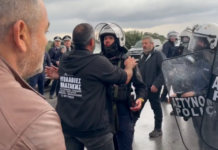 Συγκρούσεις αγροτών με αστυνομία στα Χανιά