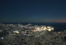 Λευκό τοπίο στη Λήμνο: Η Μύρινα «πνιγμένη» στο χιόνι την Πρωτοχρονιά