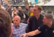 Ένταση με Μπαρτζώκα στο Ντουμπάι: Ανέβηκε στην εξέδρα και ζήτησε το λόγο από οπαδό που τον έβρισε