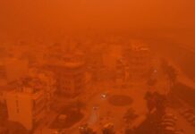 Σαν τον πλανήτη Άρη: Απίστευτες εικόνες από την αφρικανική σκόνη στο Ηράκλειο Κρήτης